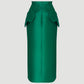 Nebuta Skirt In Emerald Green