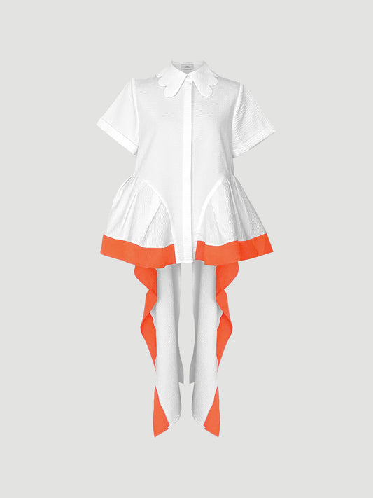 White-orange Oarfish top