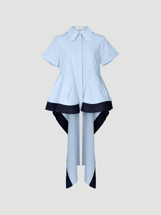 Blizzard blue-dark blue Oarfish top