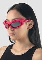 Neo pink Accessory twisted sunglasses