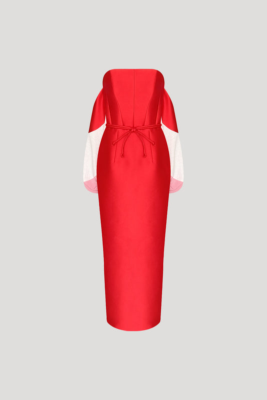 Sangria Red Pas de Deux Dress