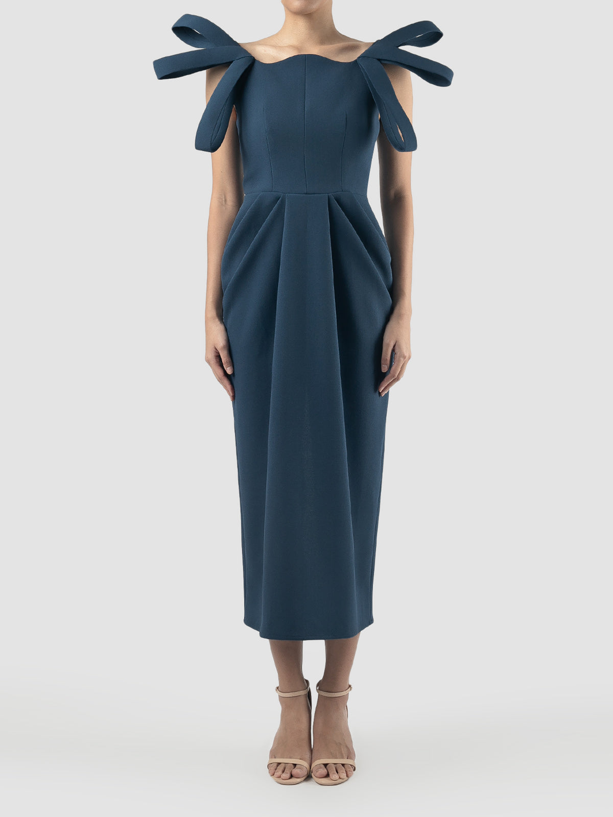 Oxford blue Halibut dress