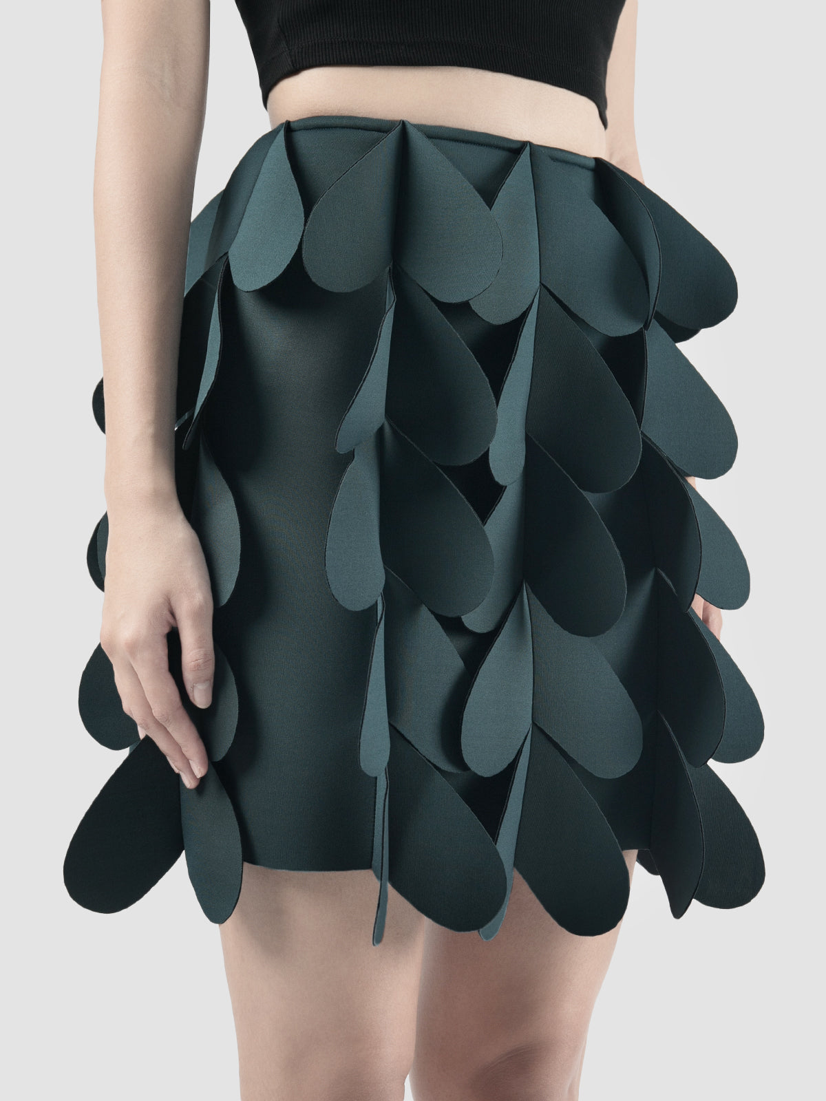 Presto Skirt In Mineral Green