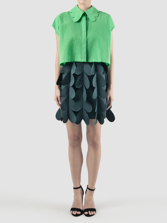 Alto fern green short-sleeved shirt
