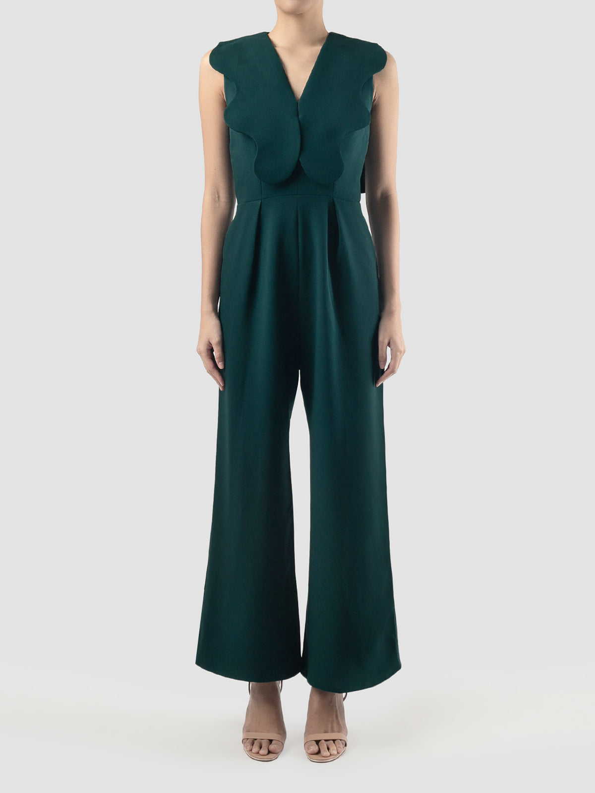 Sturgeon Jumpsuit In Dark Green