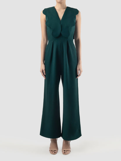 Sturgeon Jumpsuit In Dark Green