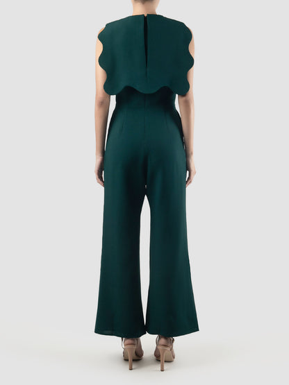 Sturgeon Jumpsuit In Dark Green
