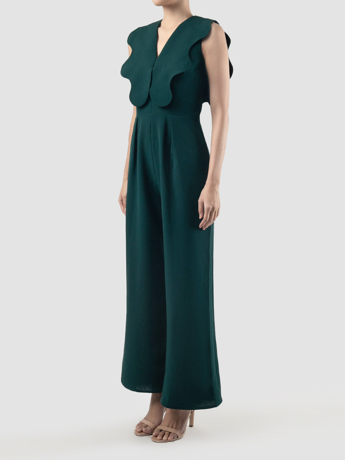 Sturgeon Jumpsuit In Dark Green