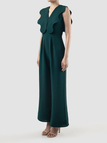 Sturgeon Jumpsuit In Dark Green
