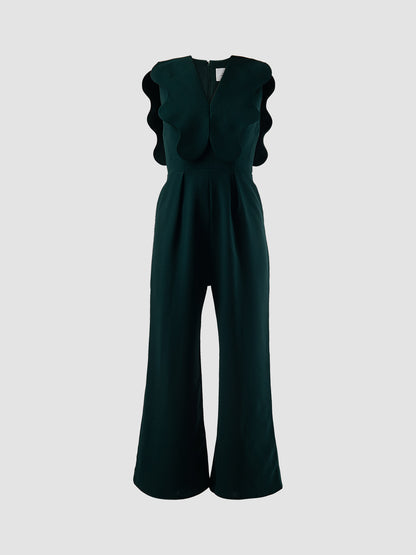 Sturgeon Jumpsuit In Dark Green