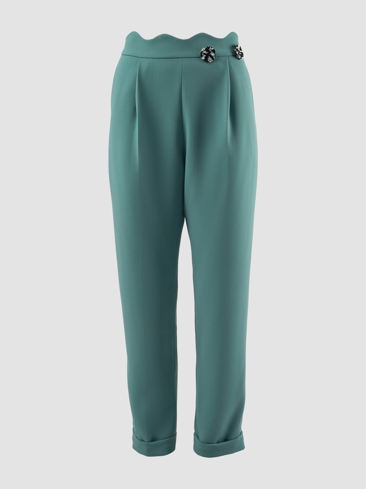 Mineral green Squid tapered pants