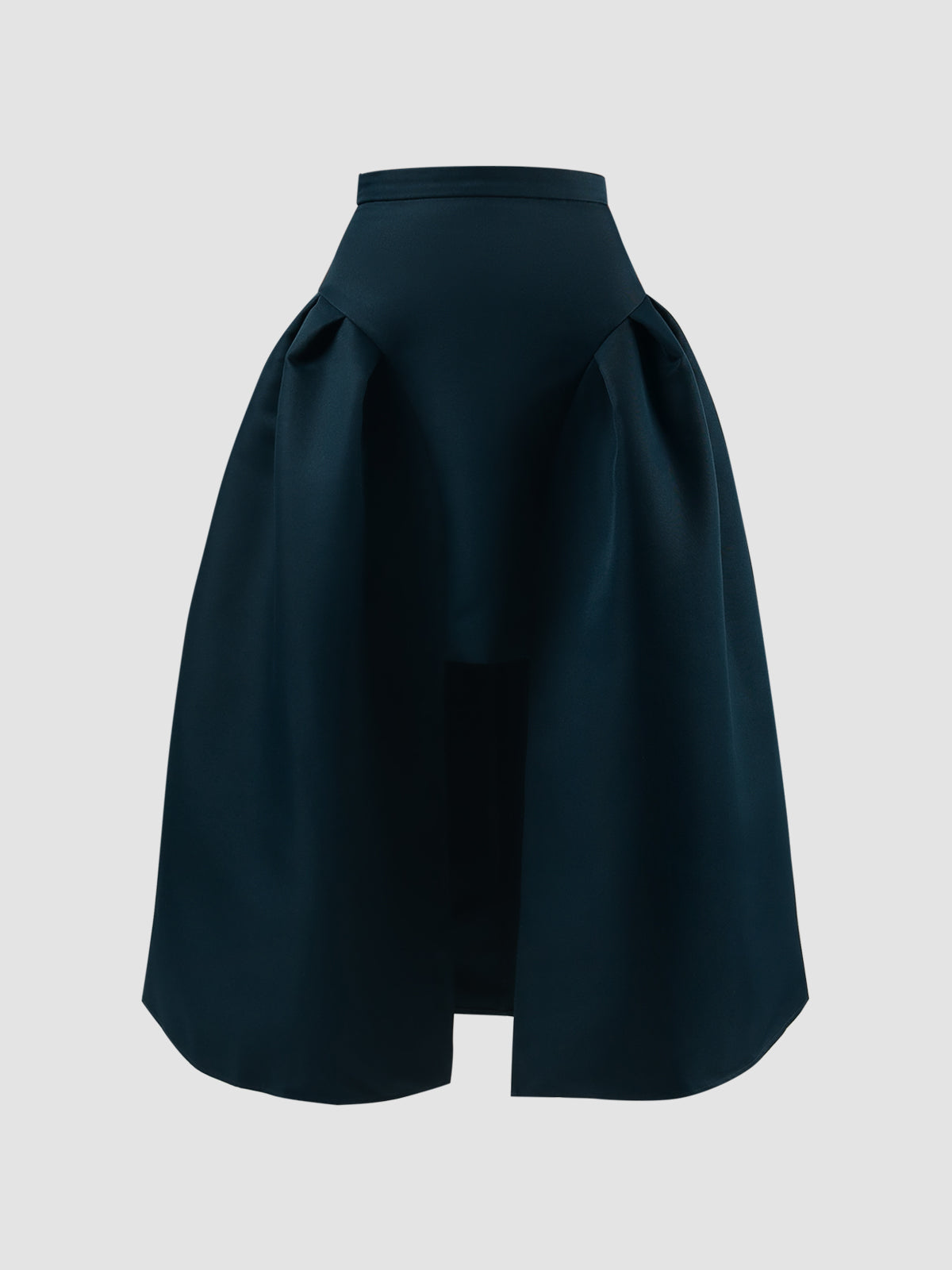 Rhino blue Nettle asymmetrical skirt