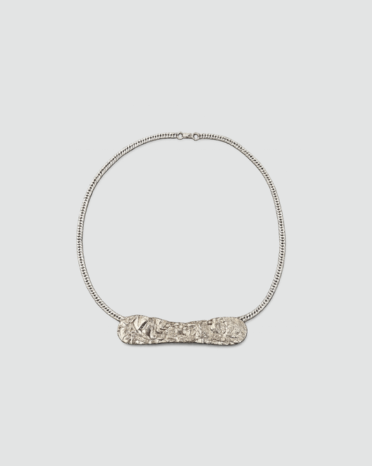 Silver Magnum Stick Necklace