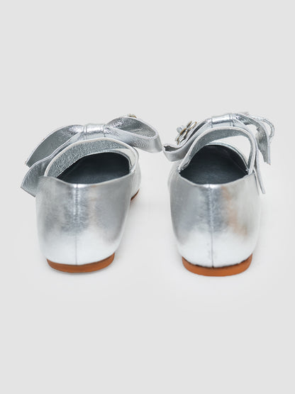 Light Silver Evelina Ballet Shoes
