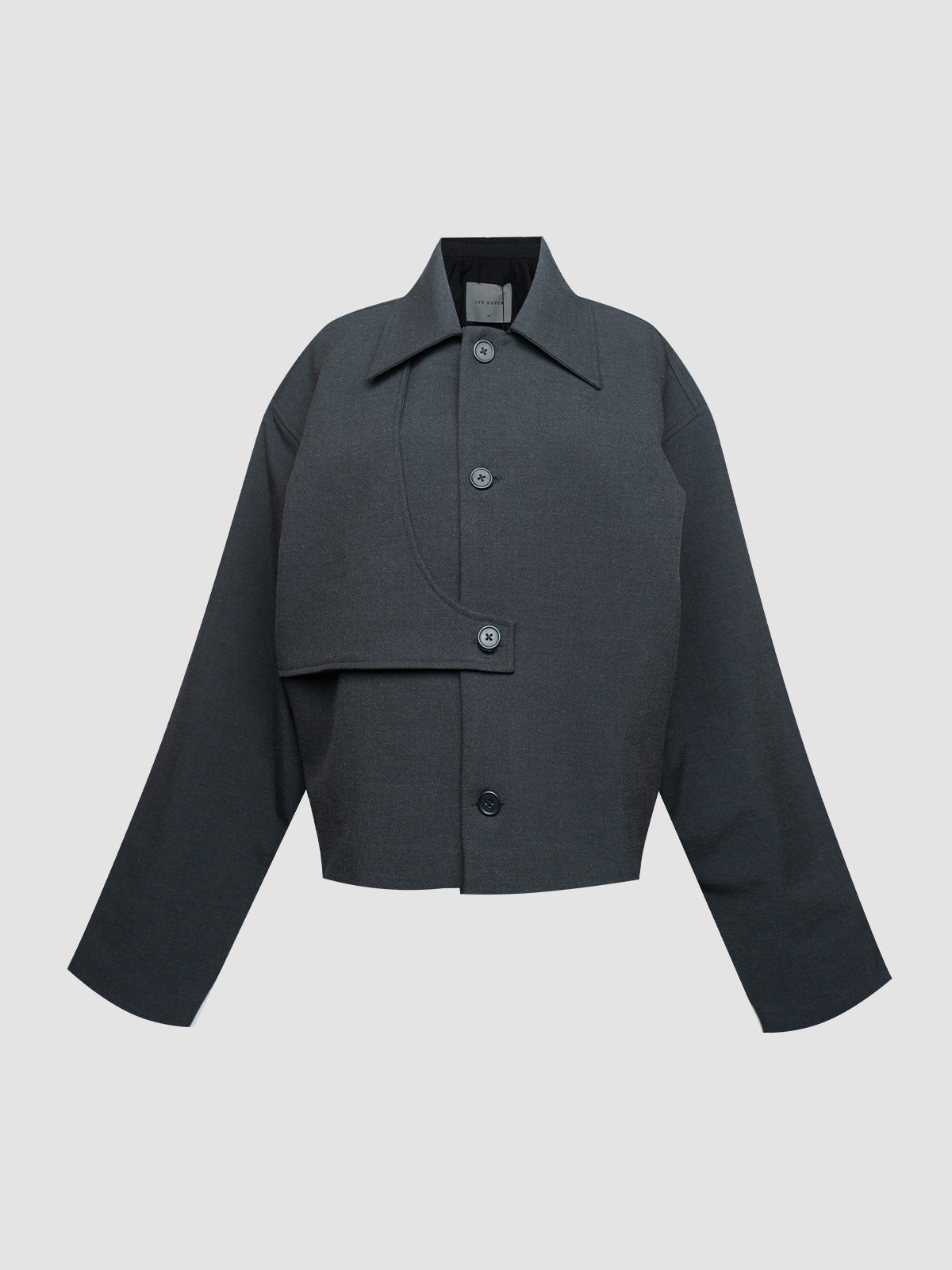 Charcoal Jacket with Front Layer Adjuster