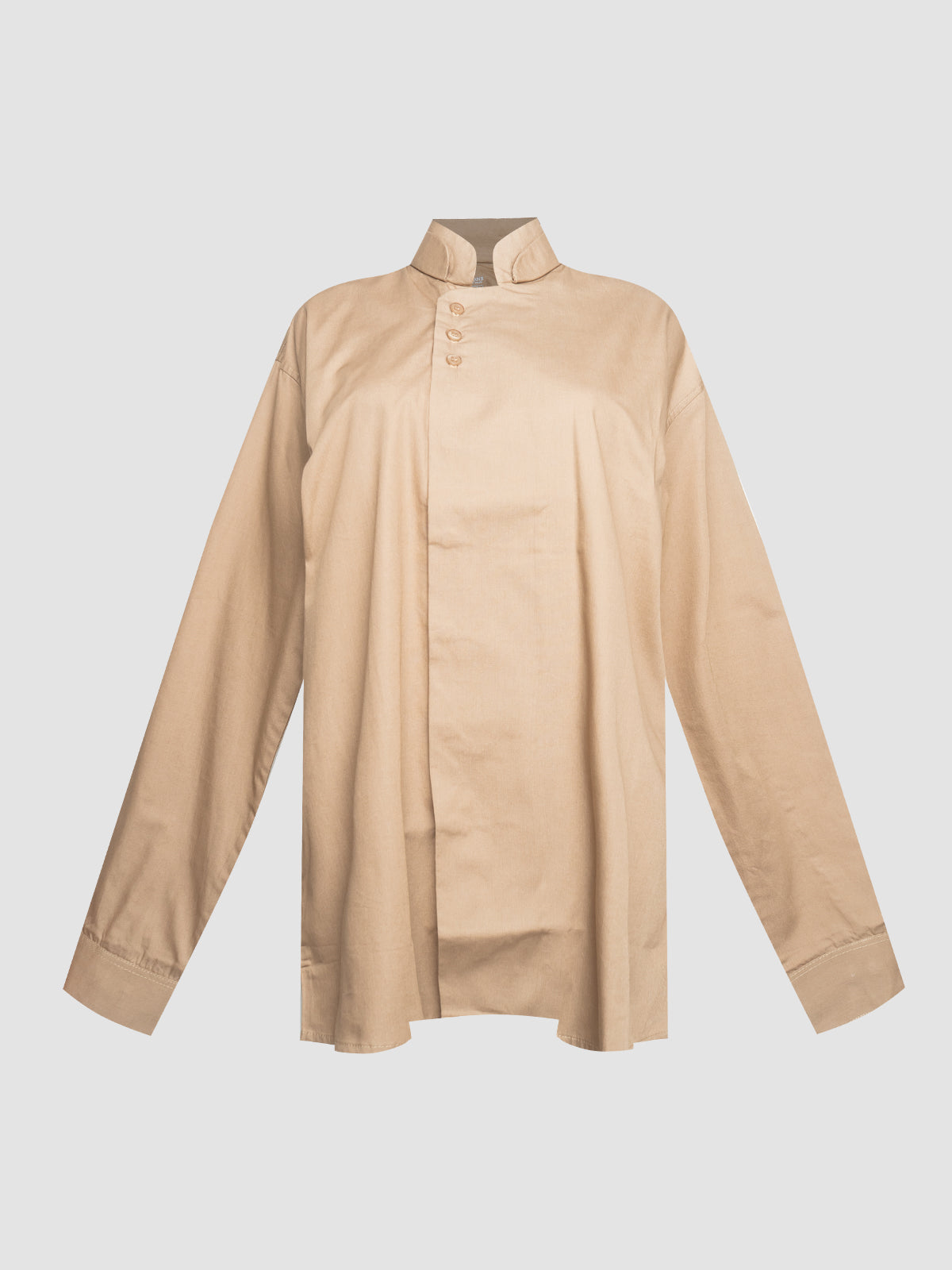 Cream Nuran Long Sleeve Shirt
