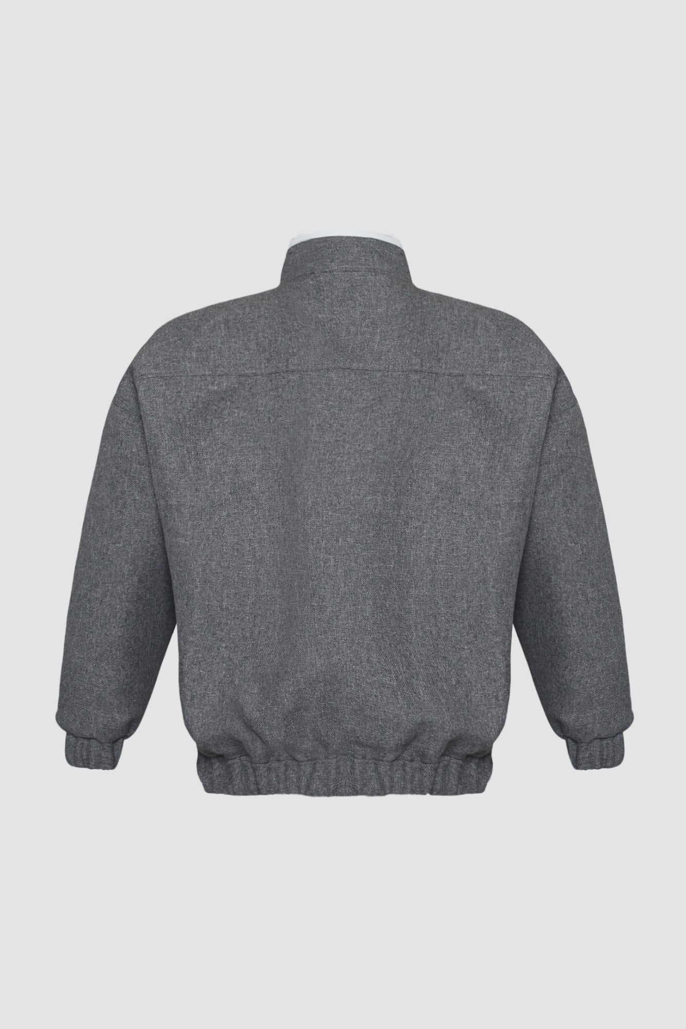 Grey White Cardigan