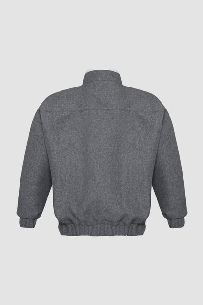 Grey White Cardigan