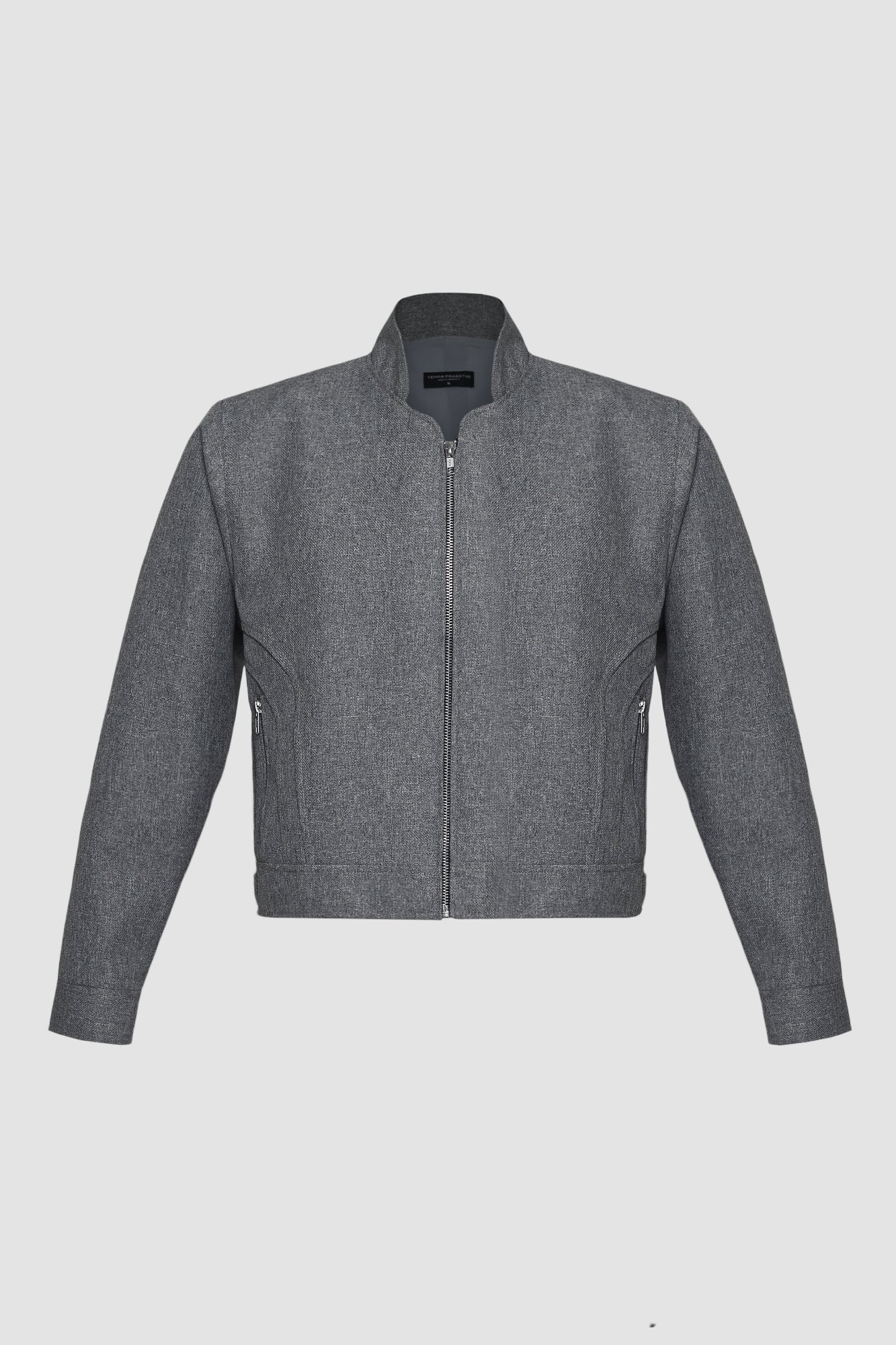 Grey Silhouette Fit Jacket