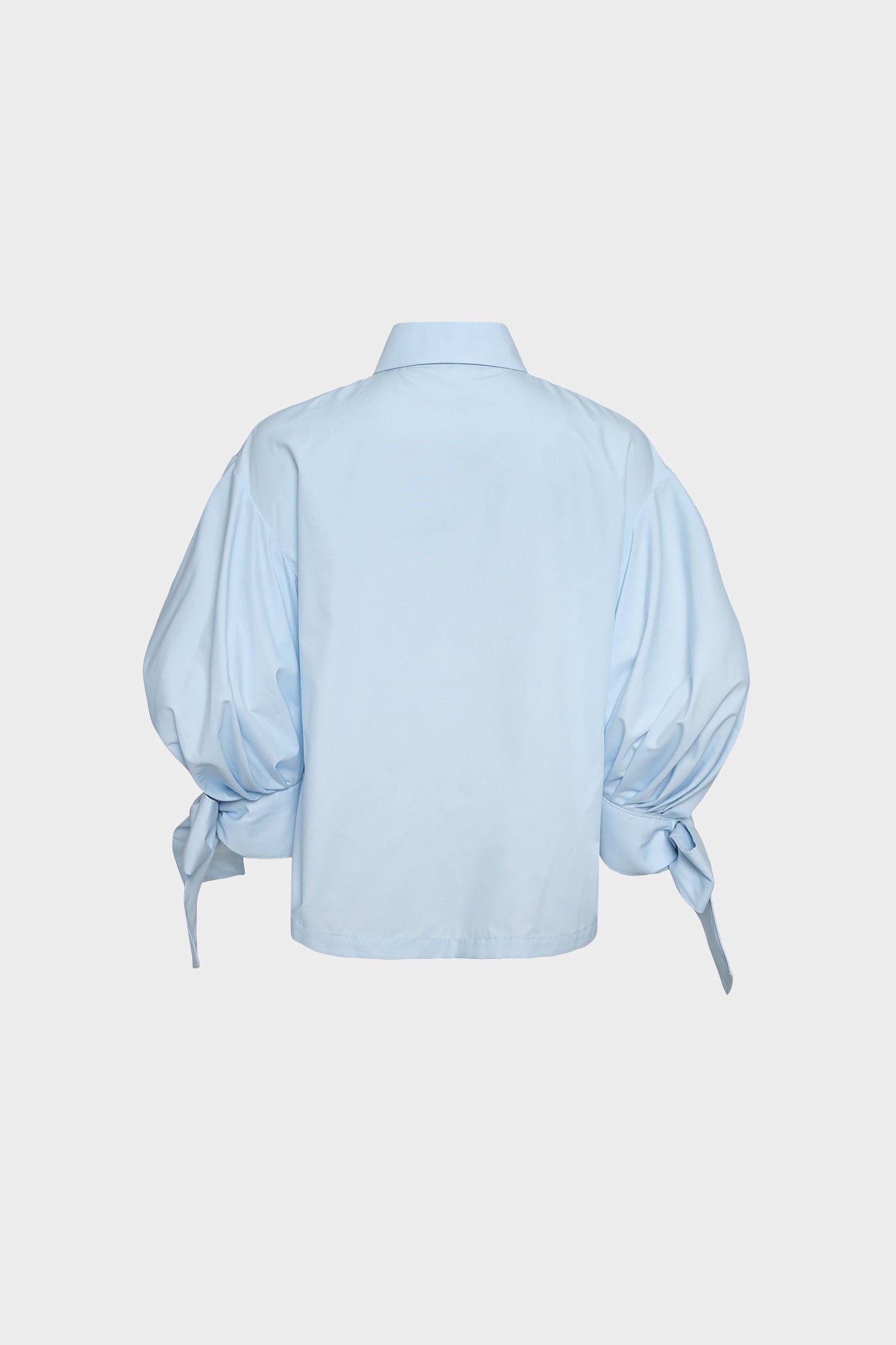 Light Blue Ribbon Shirt
