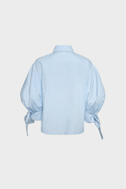 Light Blue Ribbon Shirt
