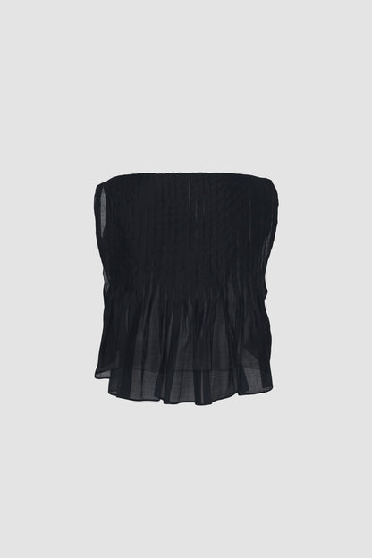 Black Carina Tank Top