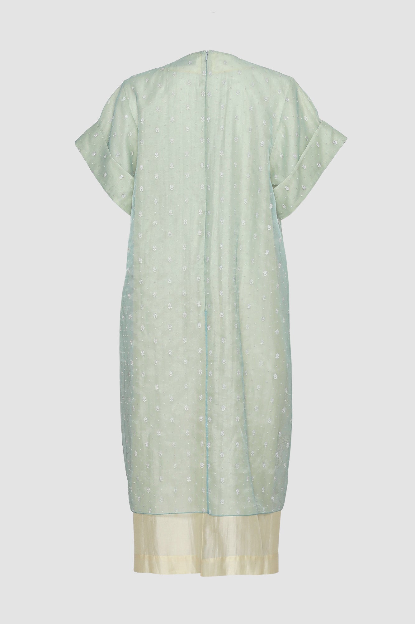 Malaga Embroidered Overlap Dress