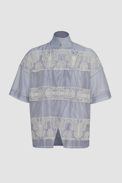 Slate Penara Overlap Boxy Outer