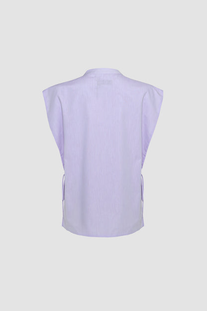 Iris Penara Front Button Apron Top
