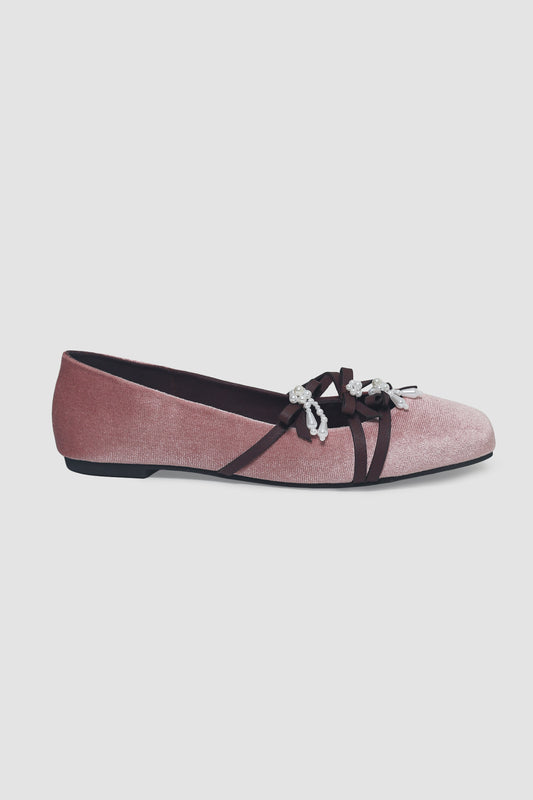 Walk with Christin Wu x Studio Jeje Rose Bayan Flats
