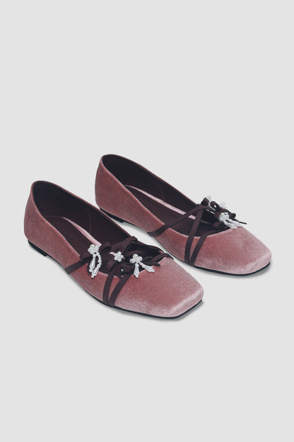 Walk with Christin Wu x Studio Jeje Rose Bayan Flats