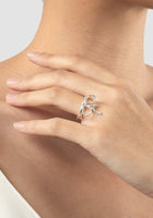 Silver Bow ring