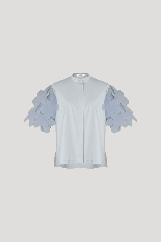 Roi Shirt in Sky Blue/Ash Blue