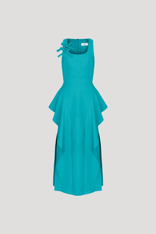Turquoise Blue Sakura Dress