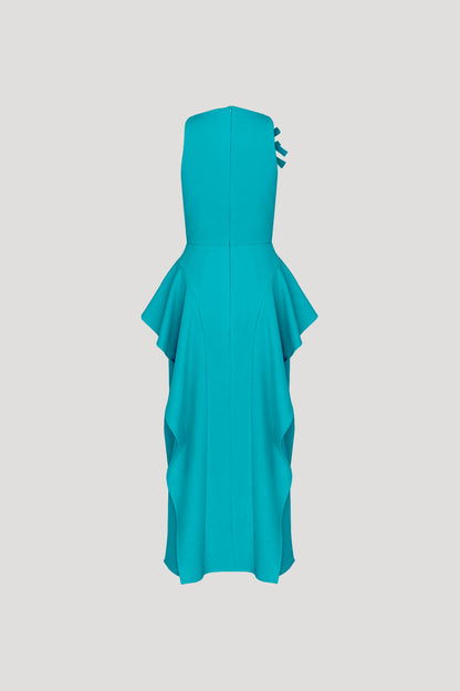 Turquoise Blue Sakura Dress