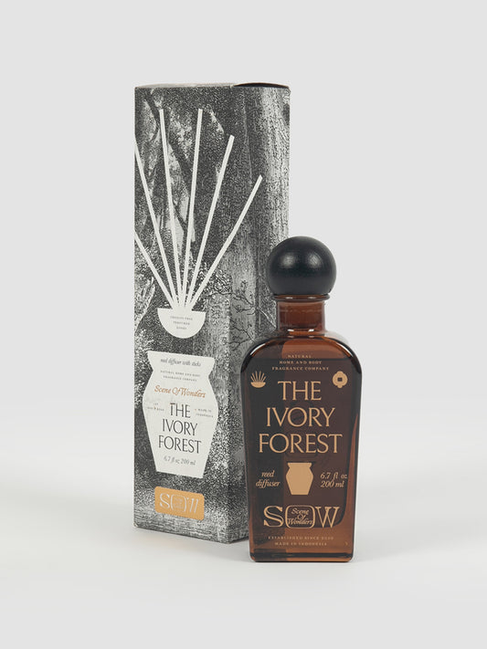 The Ivory Forest reed diffuser