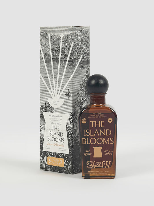 The Island Bloom reed diffuser