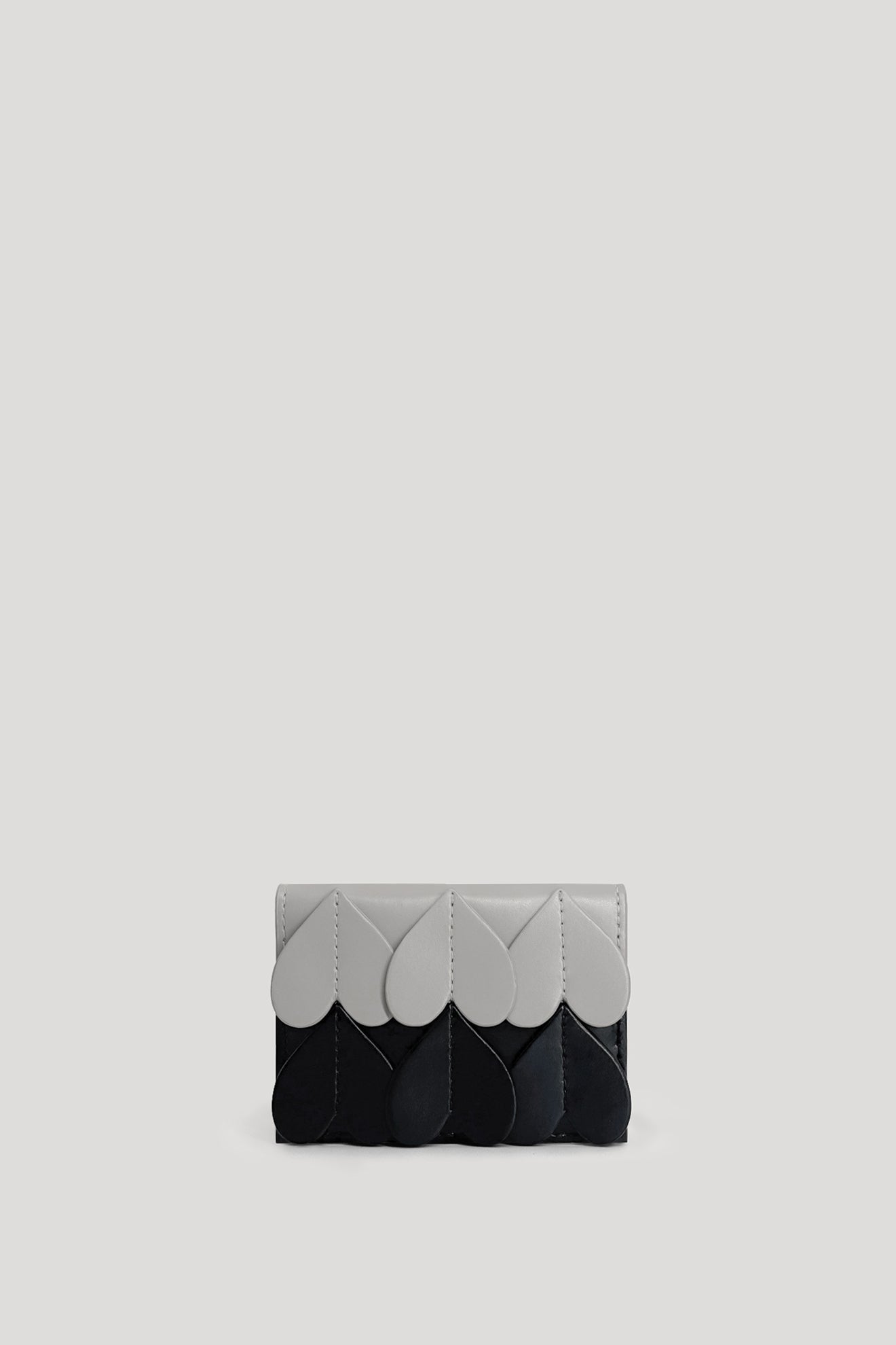 Stone/Black Stoma Card Wallet