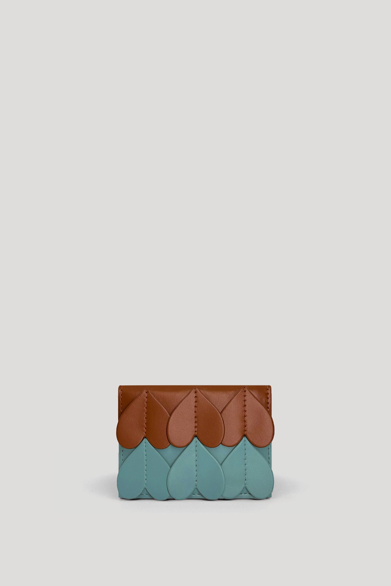 Tan/Bayou Stoma Card Wallet