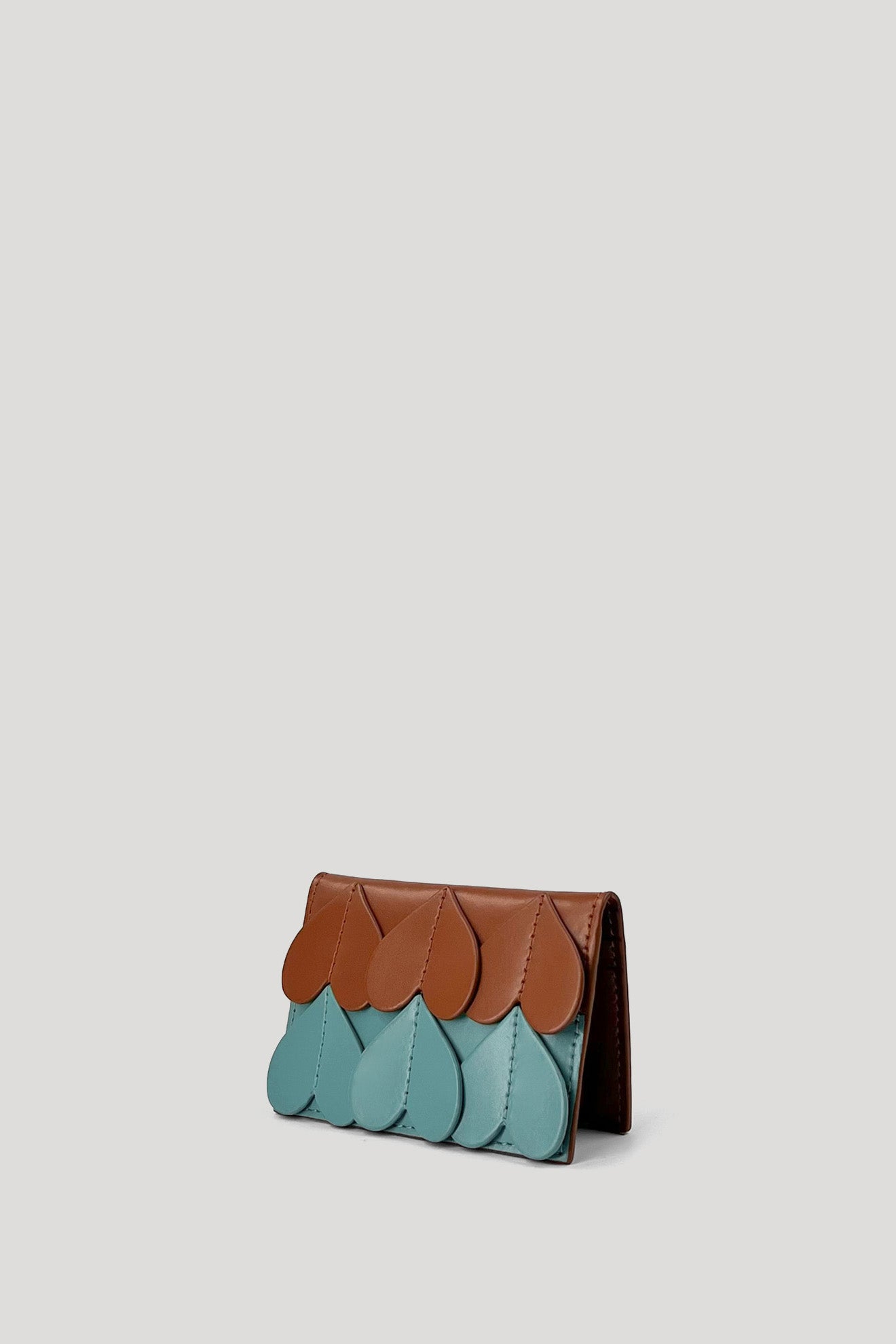 Tan/Bayou Stoma Card Wallet