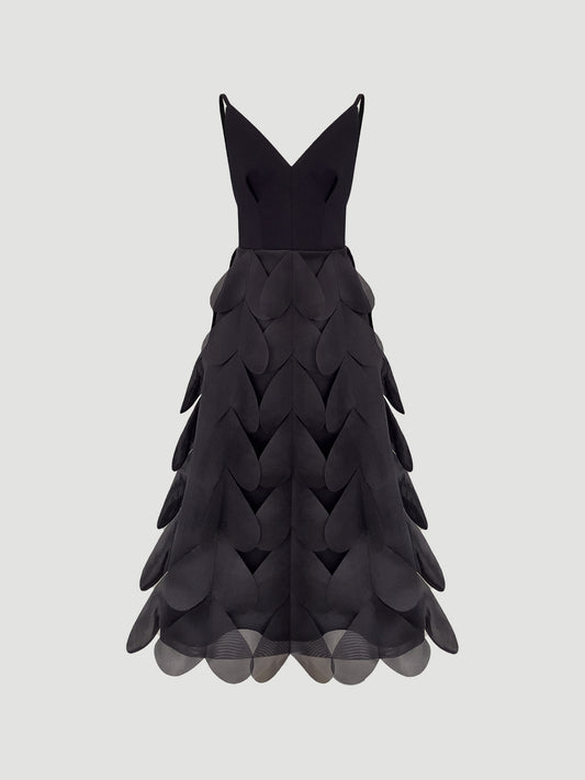 Black Tanabata dress
