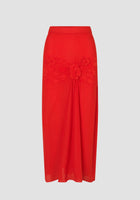 Red Villa Colette smock knit long skirt