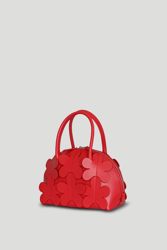 Scarlett Red Zig Shell Bag
