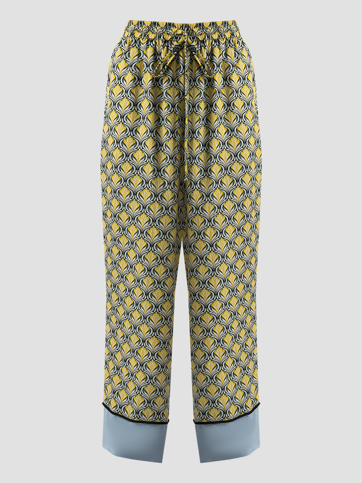 Biva Long Pants In Yellow-Black