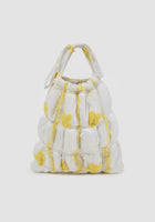 Leya yellow drawstring bag