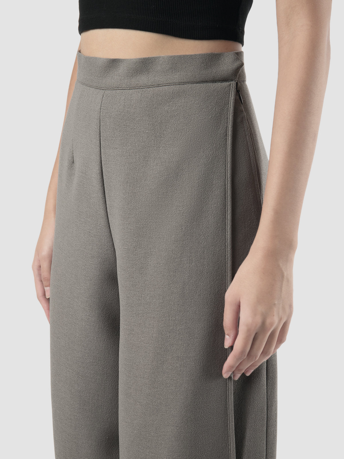 Phal grey straight long pants