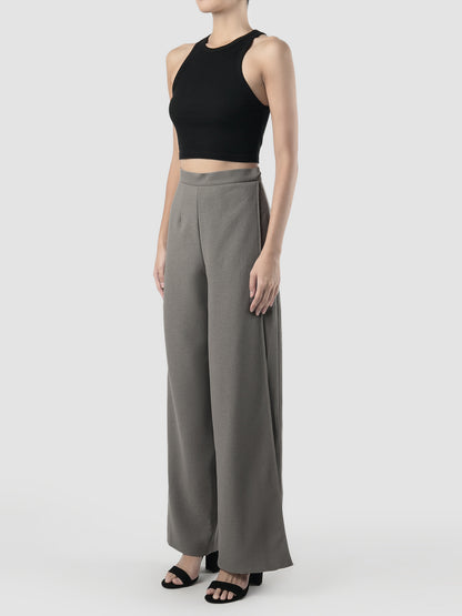 Phal grey straight long pants