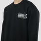 Black 105 crew neck sweatshirt