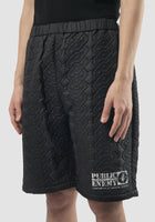 Black Hololi textured pants