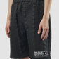 Black Hololi textured pants